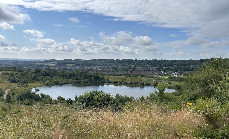 View of the Village across the Void