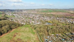 View of Silverdale from Back Lane