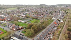 View of centre of Silverdale Village