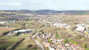 View of the Village from Silverdale Road